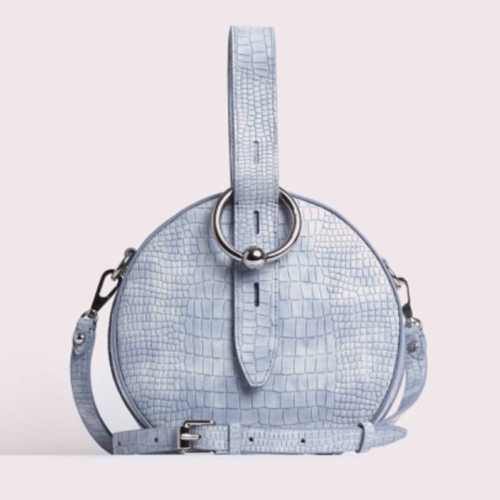 NWT Rebecca Minkoff Kate Circle Bag in Light Periwinkle